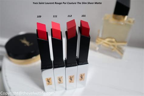 the bay ysl sheer mayte|YSL pur couture matte.